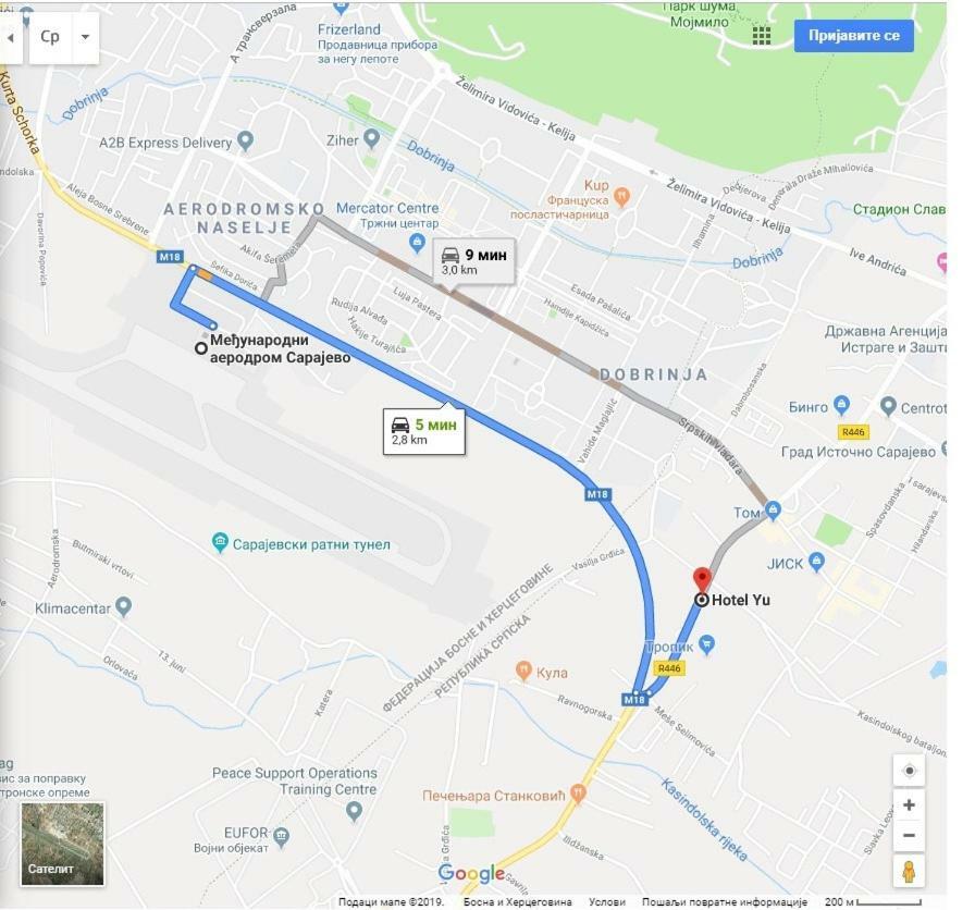 Hotel Beograd - Yu Lukavica Zewnętrze zdjęcie